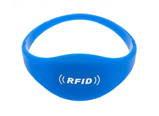 Braccialetto impermeabile di NFC RFID del silicone 13.56MHz di forma fisica