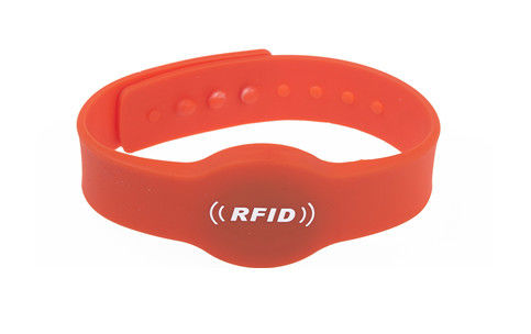 Silicone riutilizzabile RFID Chip Programmable Wristband