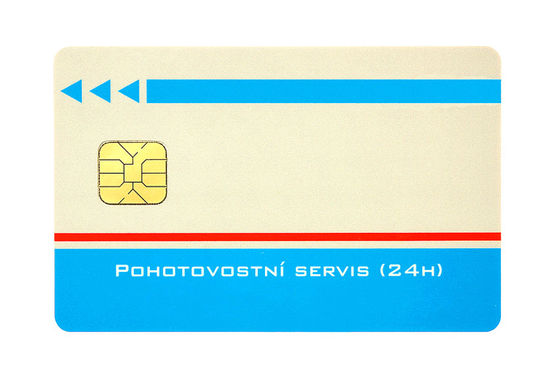 Contatto Smart SLE4428 IC Chip Card del PVC di 85.6*54 millimetro