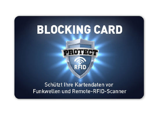 PANNOCCHIA RFID che blocca le carte